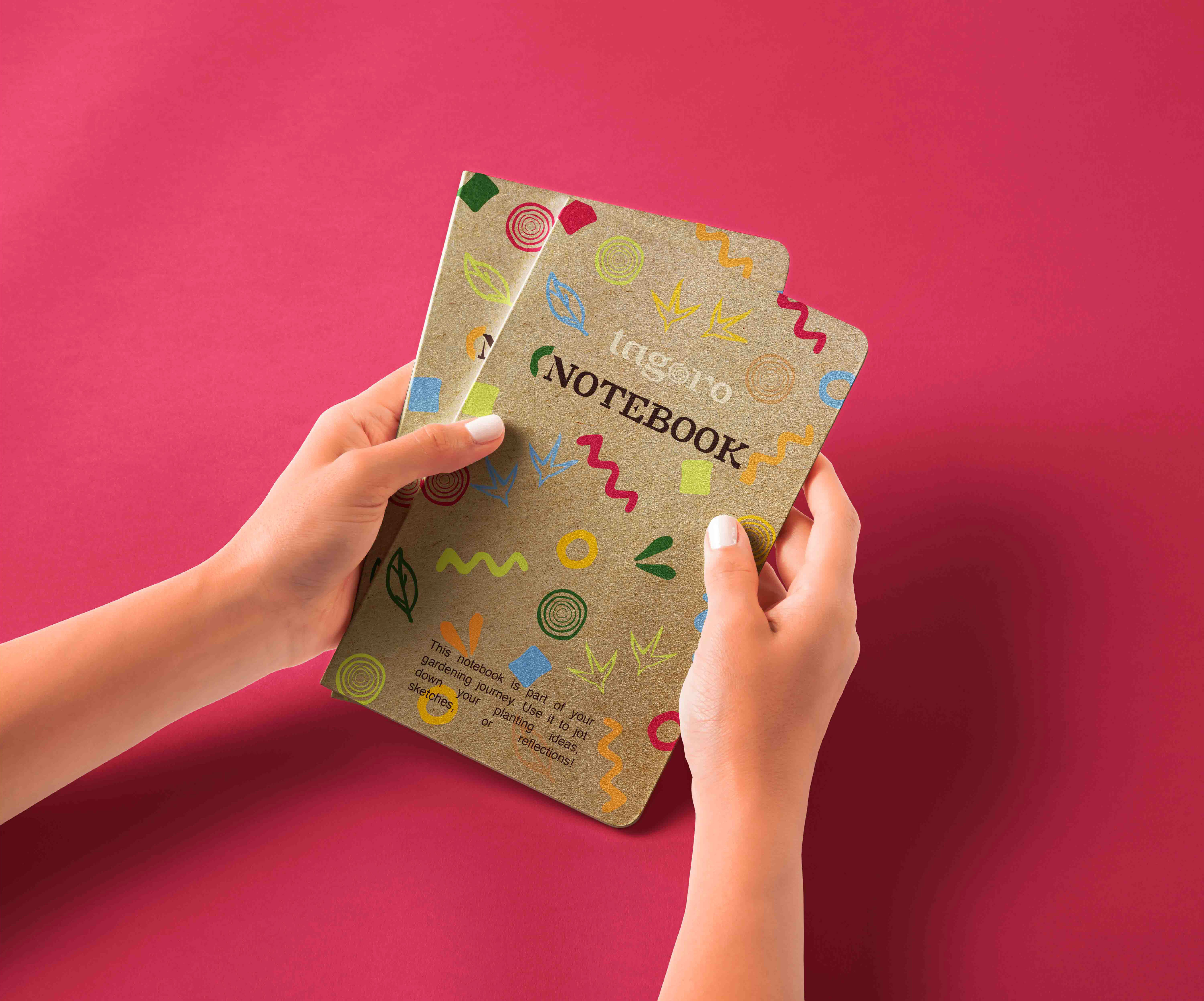 notebook mockup